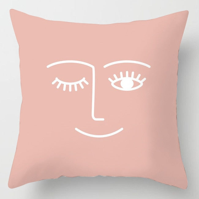 Pink Pillowcases 45*45cm (Multi Styles)