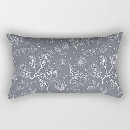 Gray Lumbar Pillows Case 30X50CM (Multi Styles)