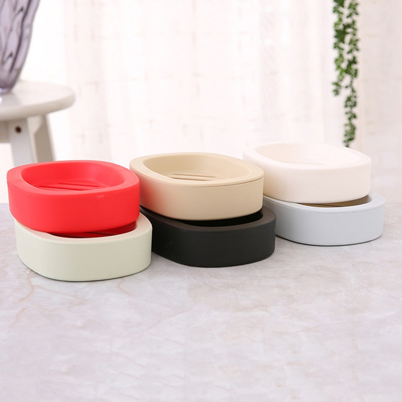 4Pcs Bathroom Set Plastic