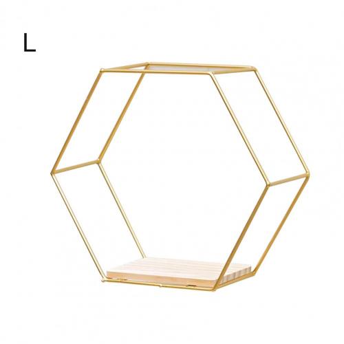 Wall Shelf Floating Shelves Wall Mounted Hexagon Storage Holder