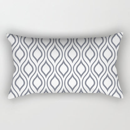 Gray Lumbar Pillows Case 30X50CM (Multi Styles)