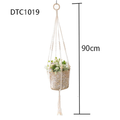 Handmade Macrame Plant Hanger (Multi Styles/ Colors)