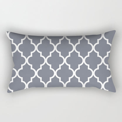 Gray Lumbar Pillows Case 30X50CM (Multi Styles)