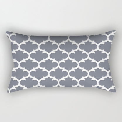 Gray Lumbar Pillows Case 30X50CM (Multi Styles)