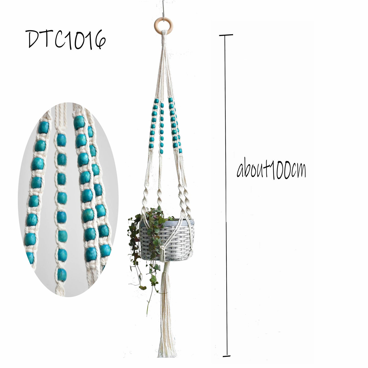 Handmade Macrame Plant Hanger (Multi Styles/ Colors)