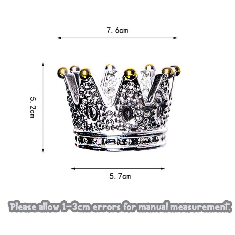 Crown Crystal Candlestick Candle