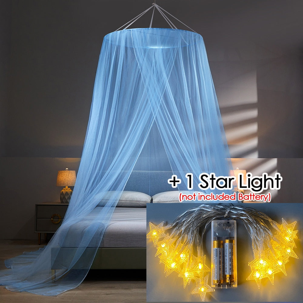 Bed Canopy on the Bed Mosquito Net Summer Camping Repellent Tent Insect Curtain Foldable Net living room Bedroom