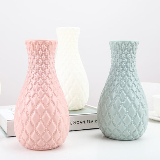 Unbreakable Plastic NordicImitation Ceramic Flower Vase (Multi Colors)