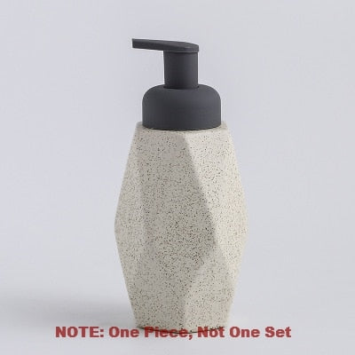 Nordic Soap Dispenser Ceramic  Emulsion Press Bottles