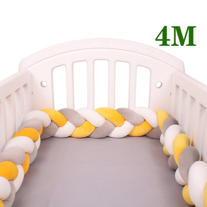 Baby Bed Bumper Braid Knot 1M-4M (Multi Colors)