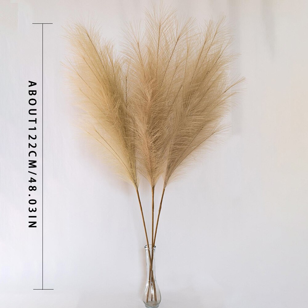 1PC Faux Pampas Grass Decor (Multi Colors)