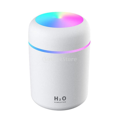 Portable 300ml Electric Air Humidifier Aroma Oil Diffuser USB Cool Mist Sprayer with Colorful Night Light for Home Car