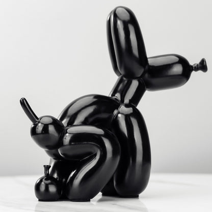 Creative Poop Balloon Dog Statue Modern Nordic (Multi Colors)