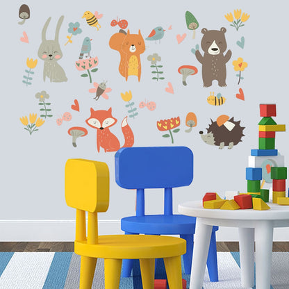 Forest Animal Party Wall Sticker