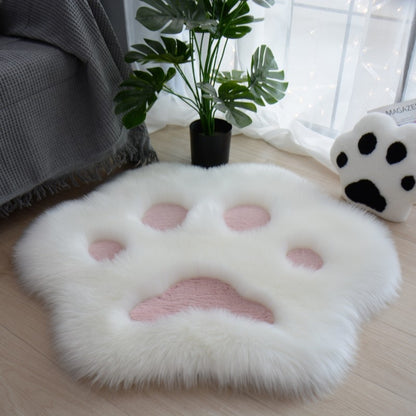 Cute Cat Paw Floor Mat (Multi Colors)