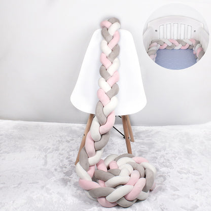 Baby Bed Bumper Braid Knot 1M-4M (Multi Colors)