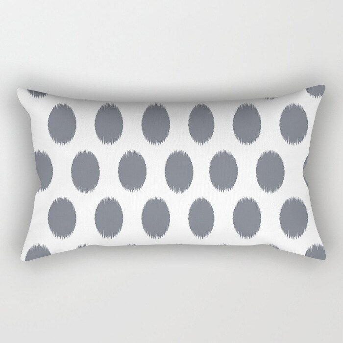 Gray Lumbar Pillows Case 30X50CM (Multi Styles)