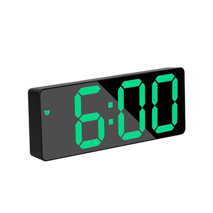 7 Inch Digital Led Alarm Clock Curved Dimmable Large Numbers (Multi Styles/Colors)