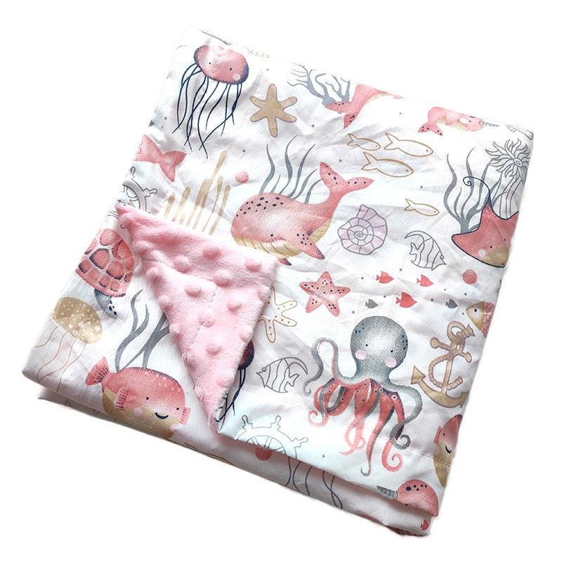 Baby Cotton Thin Super Soft Flannel Blanket