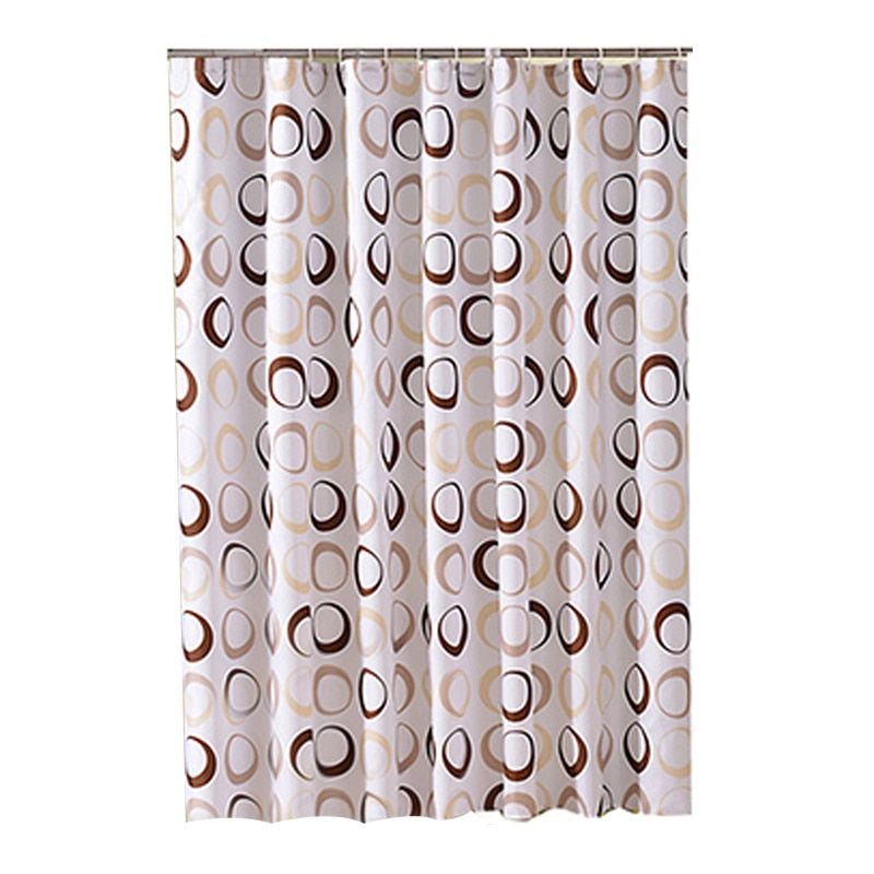 GIANTEX Circle Bathroom Curtain Waterproof