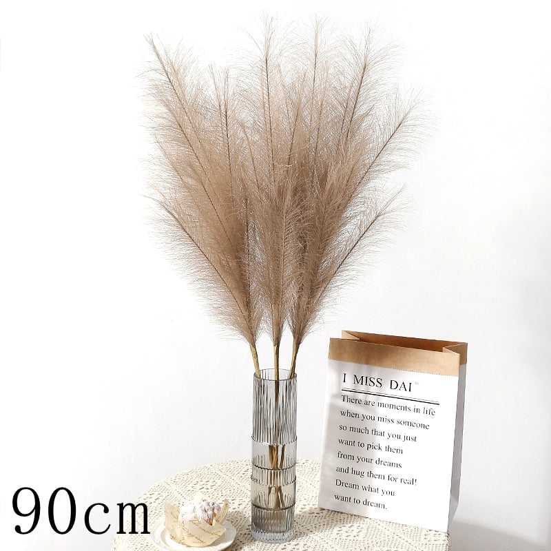 1PC Faux Pampas Grass Decor (Multi Colors)