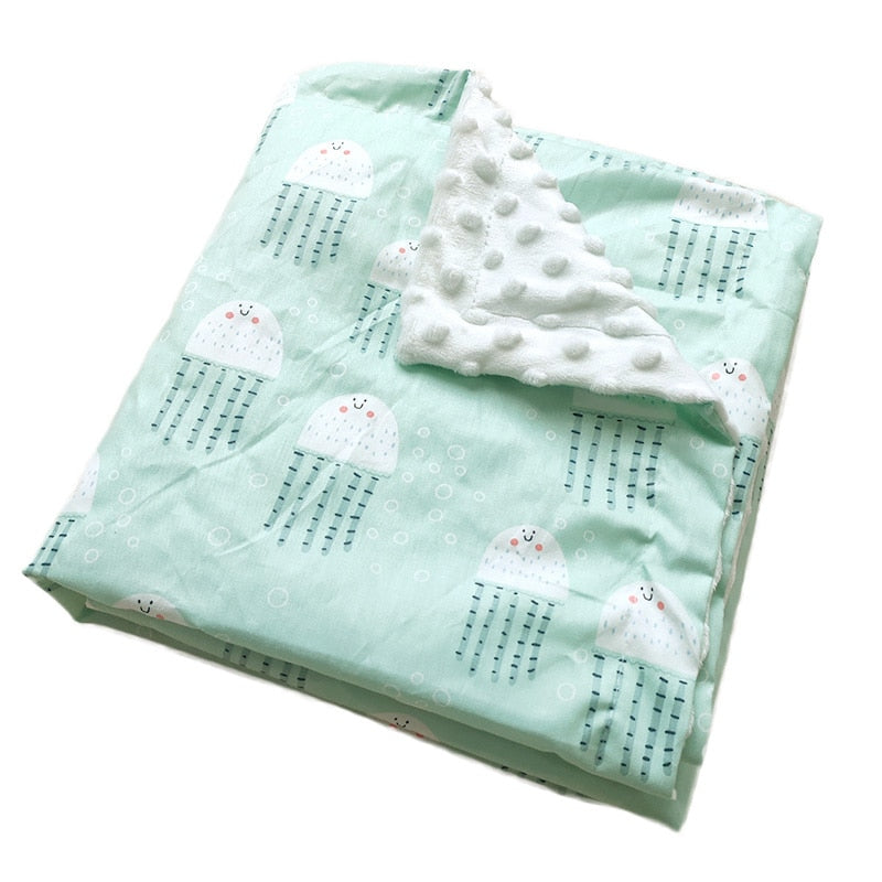 Baby Cotton Thin Super Soft Flannel Blanket