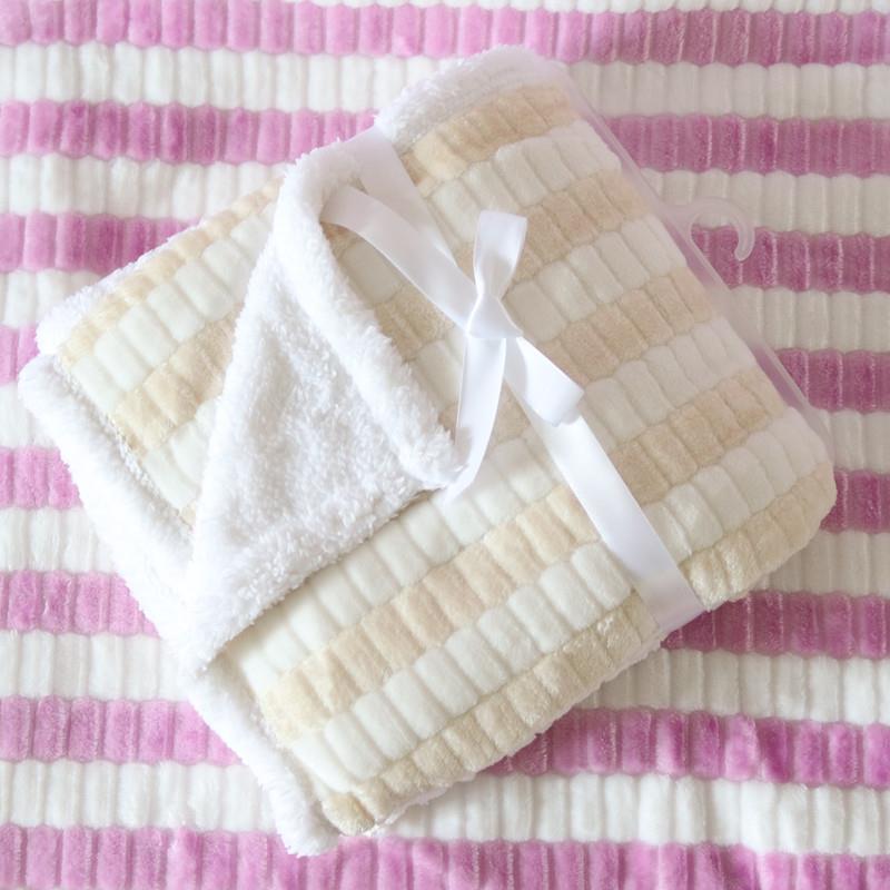 Baby Blankets New Thicken Double Layer