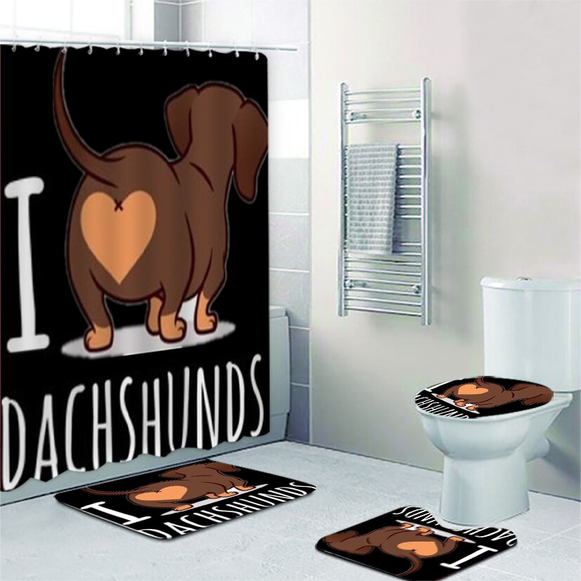 Nordic Dog Bathroom Set (Multi Styles/Colors)