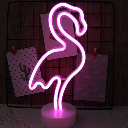 Rainbow Unicorn Neon Led Night Lamp Girls Bedroom Warm Night Light Room Decoration 3d Acrylic Table Desk Lamp Gifts