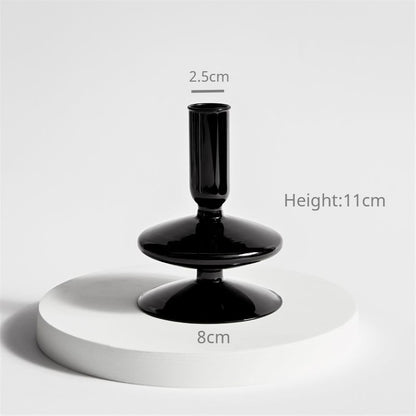 Creative Hydroponic Glass Candlestick Vase (Multi Styles)