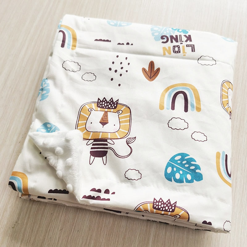 Baby Cotton Thin Super Soft Flannel Blanket