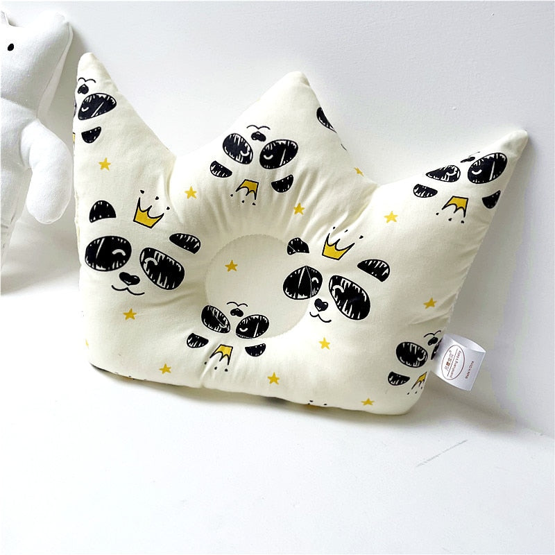 Newborn Baby U-Shaped Pillow Cotton Bear Eccentric Head Correction Shaping Pillow Children Beddings Baby Bed Products