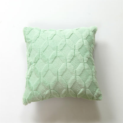 Cushion Cover Plush Pillow Cover (Multi Colors)