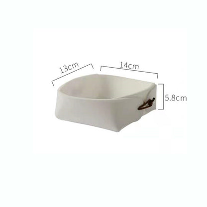 1pc Nordic Felt Storage Table  Basket