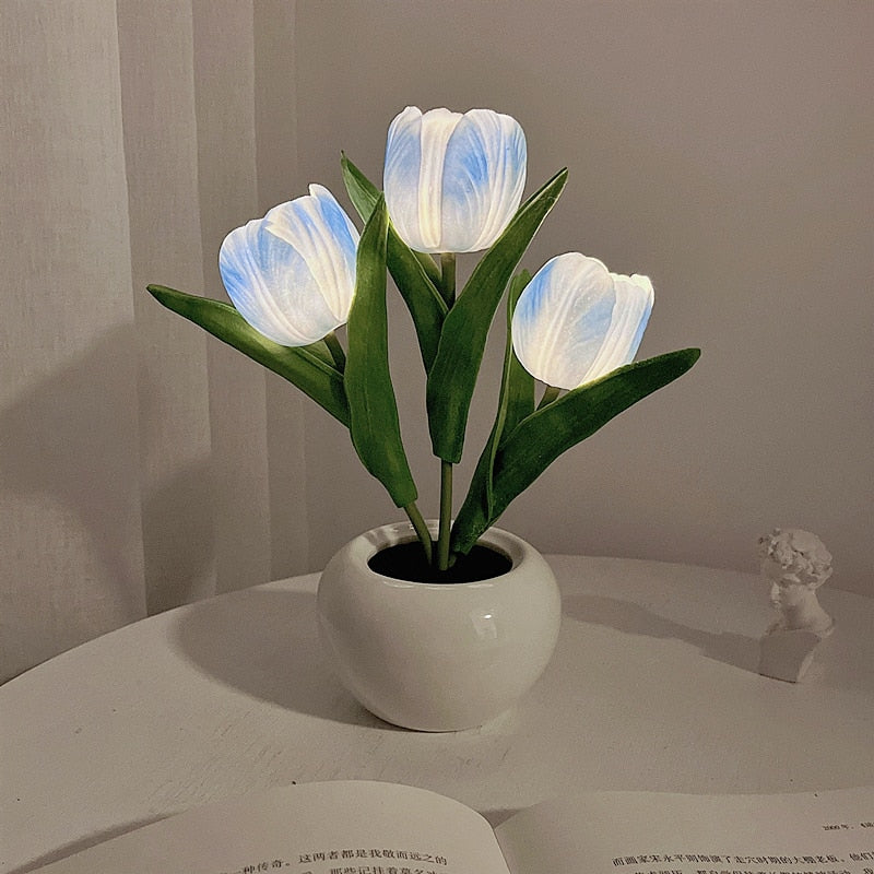 LED Tulip Table Lamp (Multi Colors)