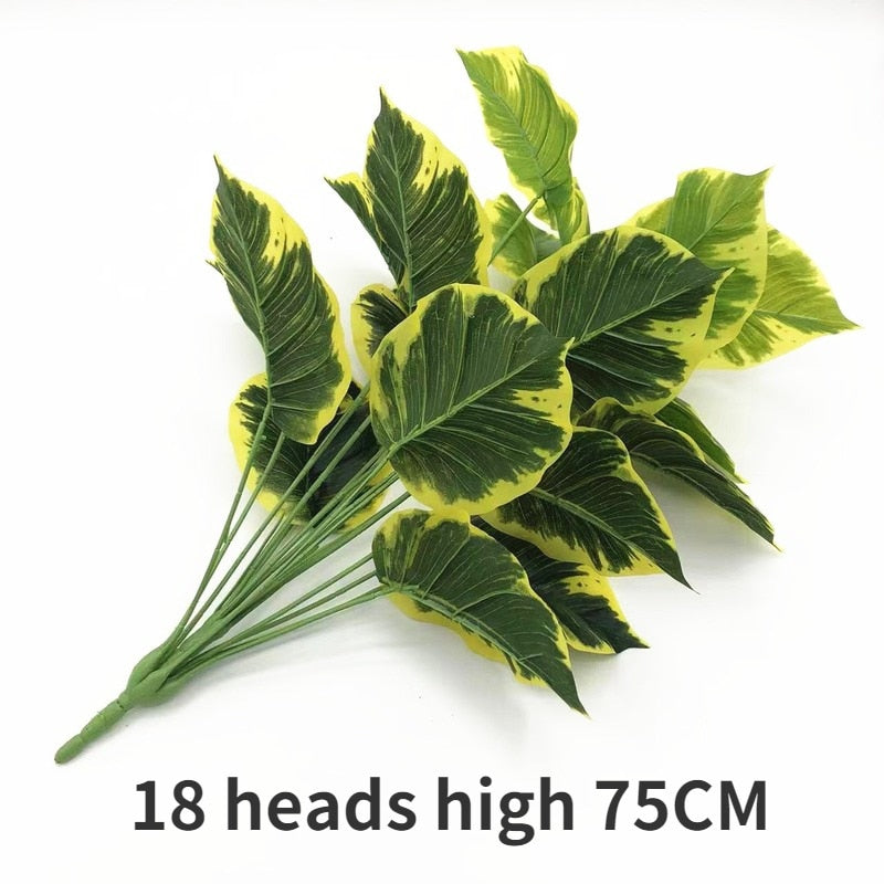 75cm Artificial  Edge Pig Heart Leaf 1 PC