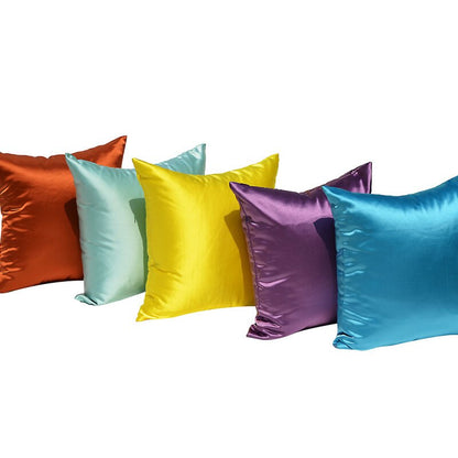 Satin Silk Pillowcase 50x50cm (Multi Colors)