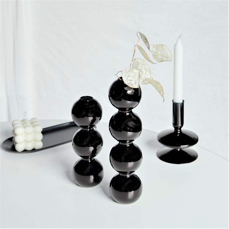 Creative Hydroponic Glass Candlestick Vase (Multi Styles)