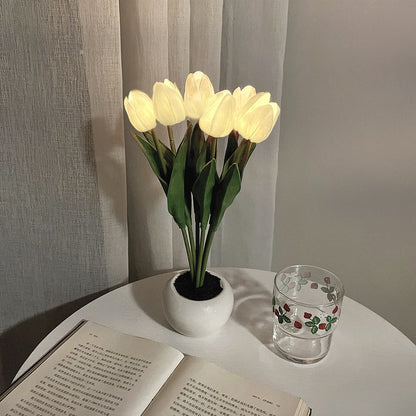 LED Tulip Table Lamp (Multi Colors)