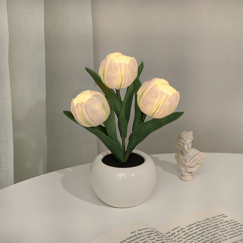 LED Tulip Table Lamp (Multi Colors)