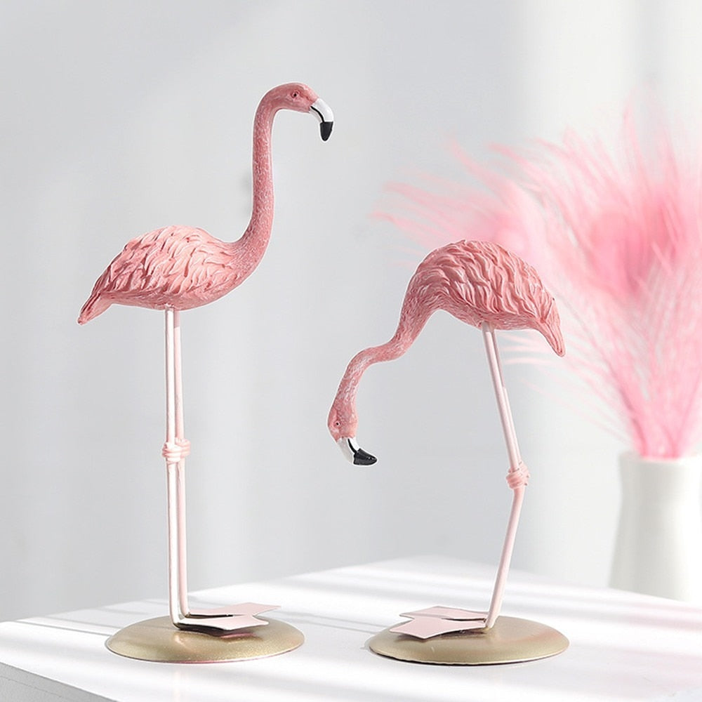 Nordic Style Flamingo Figurines (Multi Styles)