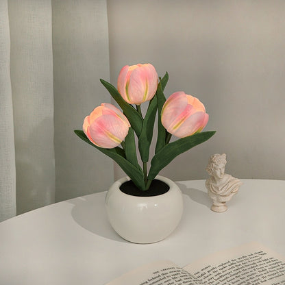 LED Tulip Table Lamp (Multi Colors)