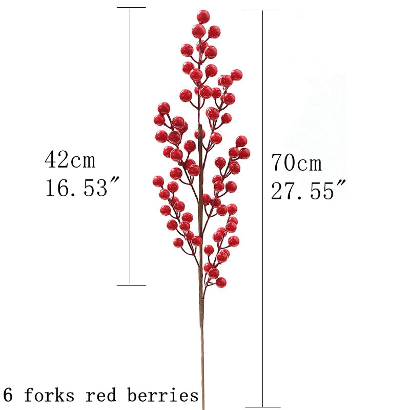 Artificial Berry Eucalyptus Leaf Flowers Bouquet (Multi Styles/ Colors)