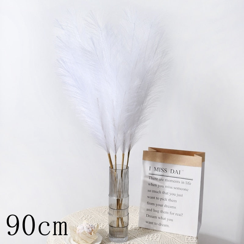 1PC Faux Pampas Grass Decor (Multi Colors)