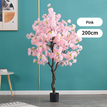 Artificial Cherry Tree Bonsai Indoor (Multi Colors/Sizes)