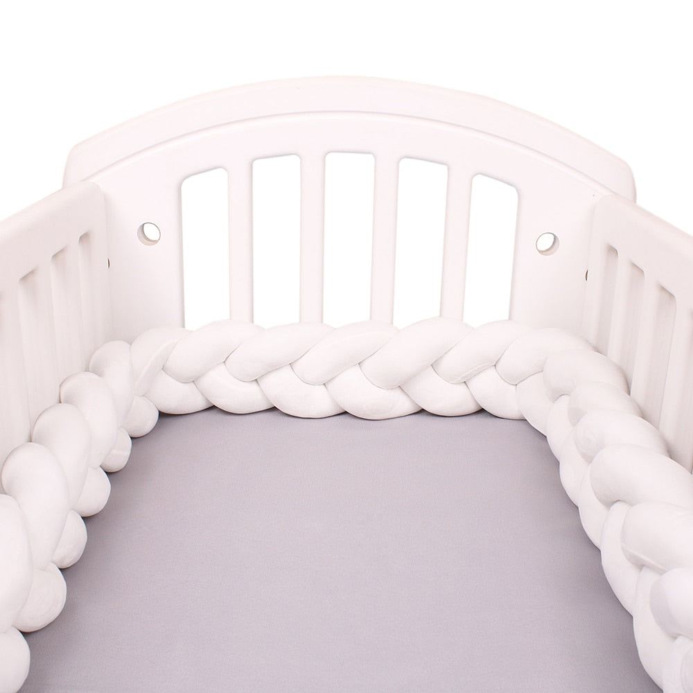 Baby Bed Bumper Braid Knot 1M-4M (Multi Colors)