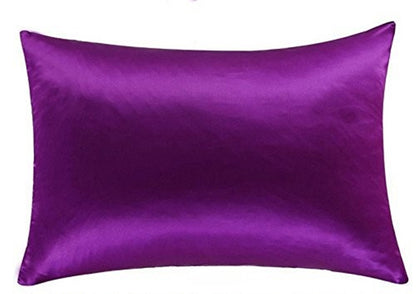 100% Silky Satin Hair Beauty Pillowcase, Standard/Queen 1PC