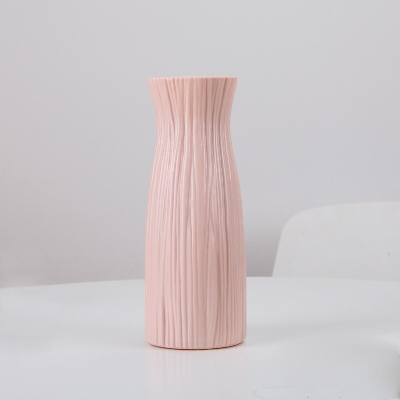 Nordic Unbreakable Plastic Anti-Ceramic Imitation Rattan European Flower Vase (Multi Styles/Colors)