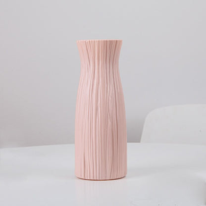 Nordic Unbreakable Plastic Anti-Ceramic Imitation Rattan European Flower Vase (Multi Styles/Colors)