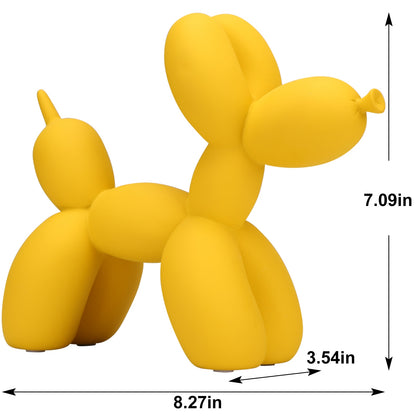 Matte Balloon Dog Statue